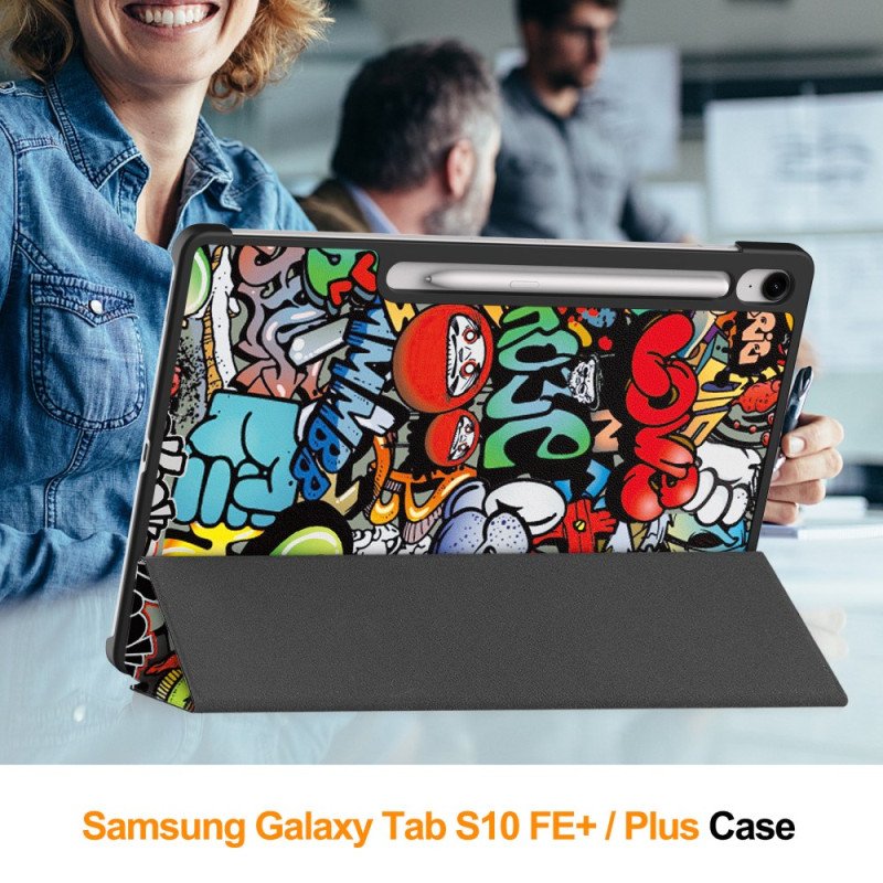 Samsung Galaxy Tab S10 Fe Plus Mönstergraffiti