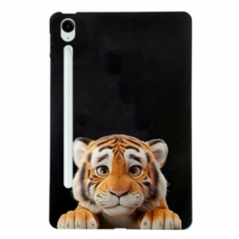 Skal För Samsung Galaxy Tab S10 Fe Plus Liten Tiger
