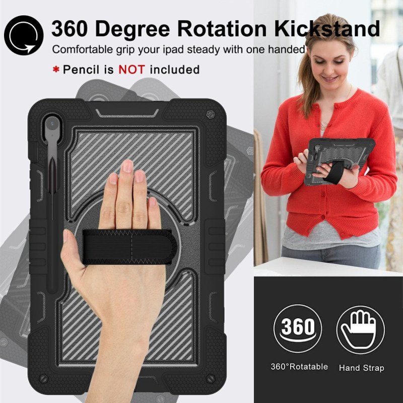 Skal Samsung Galaxy Tab S10 Fe Plus Telefonfodral Stativ Och Axelrem