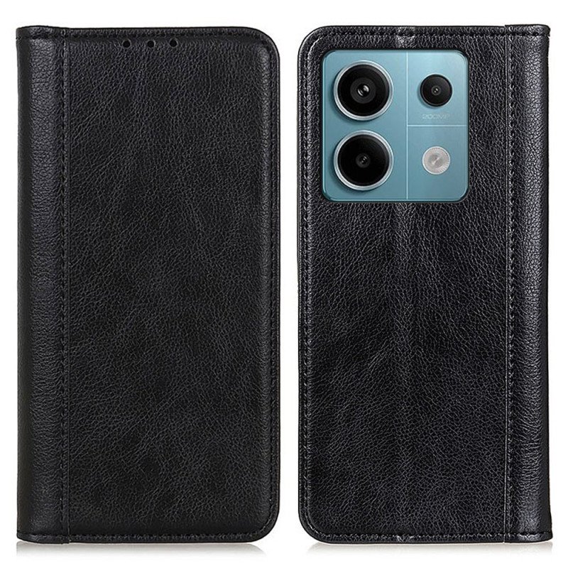 Folio-fodral Poco X6 5g Litchi Texture