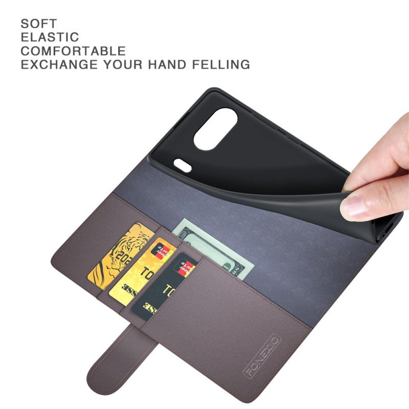 Fodral Oneplus Nord 4 Äkta Läder