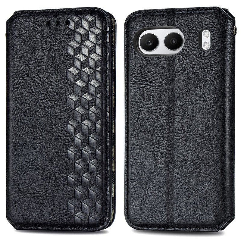 Fodral Oneplus Nord 4 Mockaeffektkant