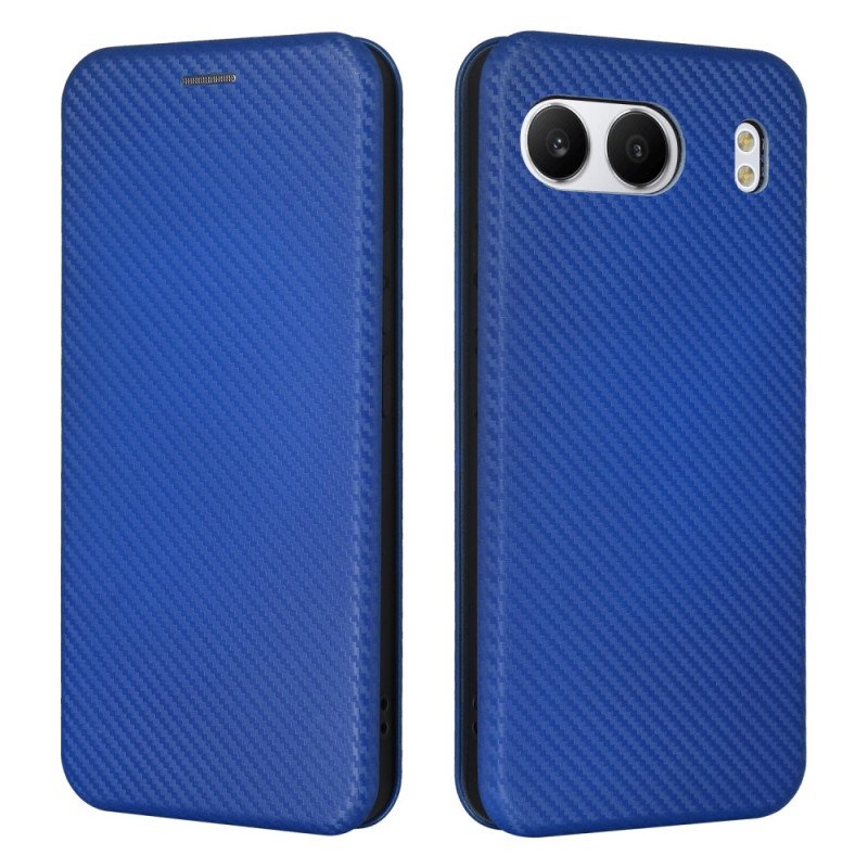 Folio-fodral Oneplus Nord 4 Kolfiber Fiber