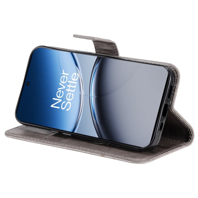 Läderfodral Oneplus Nord 4 Telefonfodral Träd Och Katt