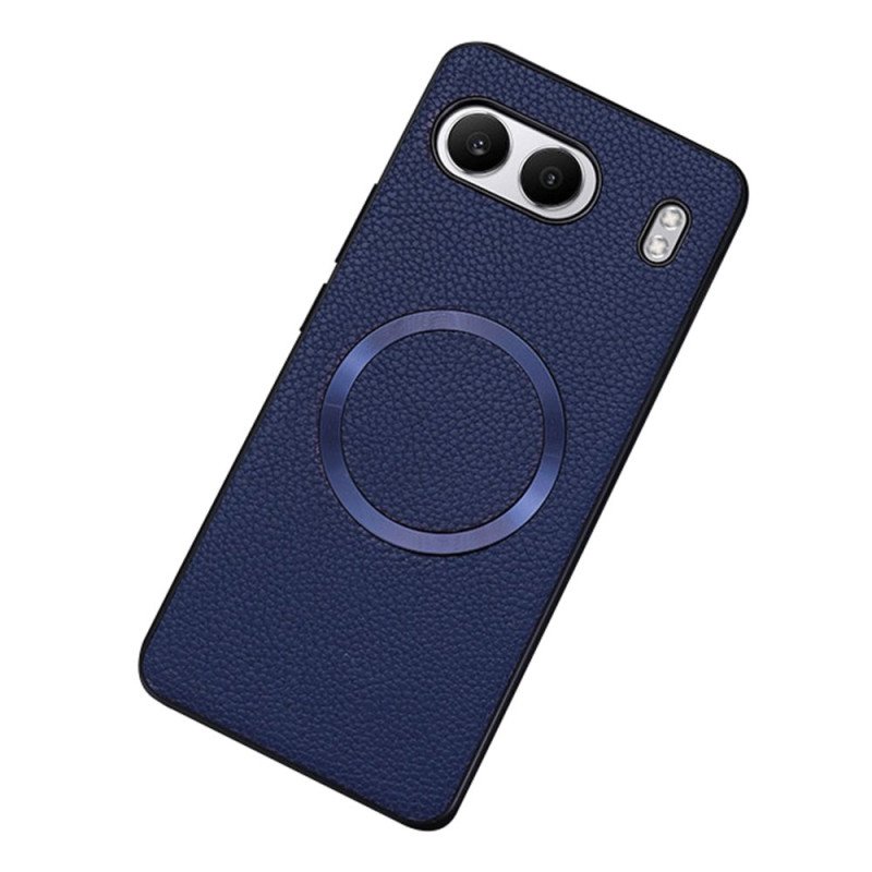 Skal Oneplus Nord 4 Litchikonläder Kompatibel Med Magsafe