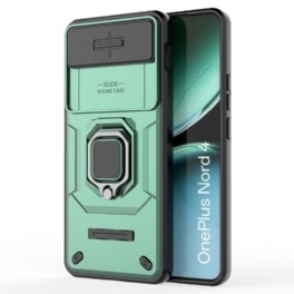 Skal Oneplus Nord 4 Slitstark Ring Med Linsskydd