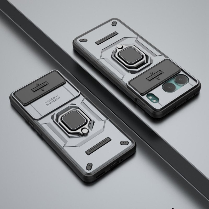 Skal Oneplus Nord 4 Slitstark Ring Med Linsskydd