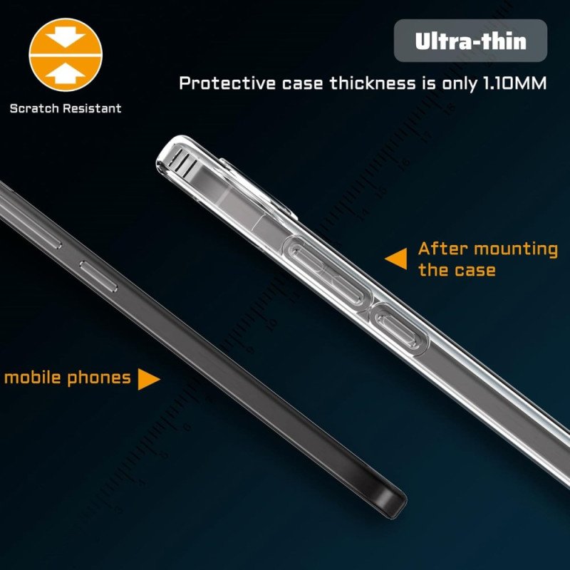 Skal Oneplus Nord 4 Telefonfodral Genomskinligt Fodral Och Skärmskydd