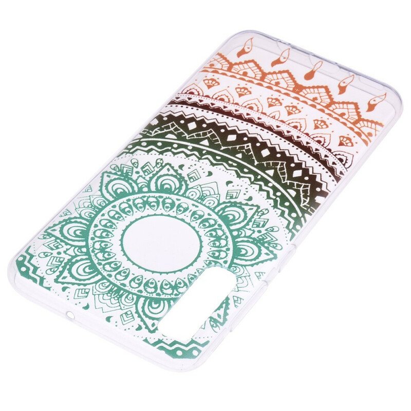 Mobilskal Samsung Galaxy A70 Vintage Färgglada Mandala Sömlös