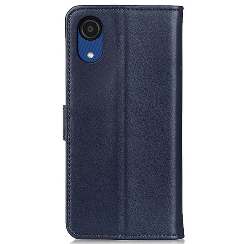 Fodral Samsung Galaxy A03 Core Vanligt Konstläder