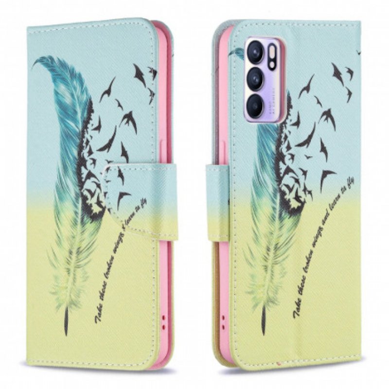 Fodral Oppo Reno 6 5G Lära Sig Att Flyga