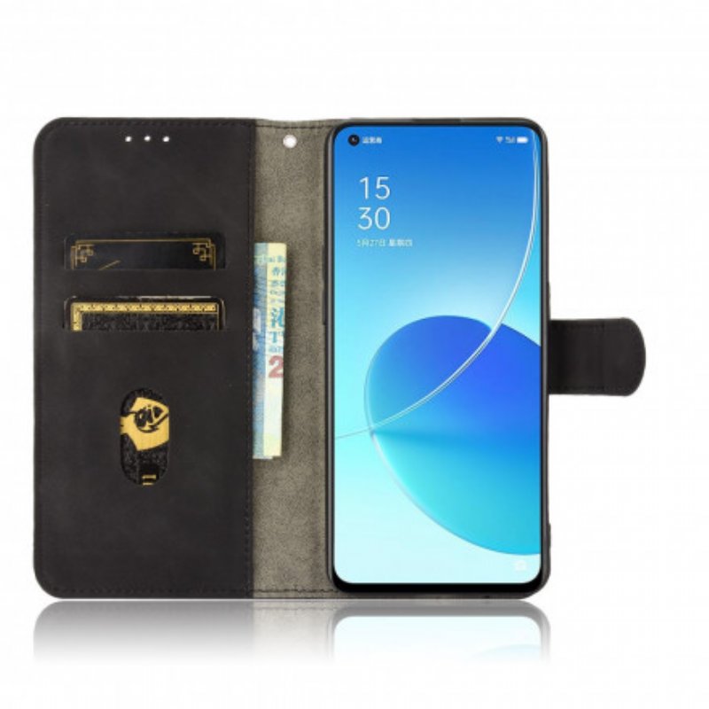 Folio-fodral Oppo Reno 6 5G Hudberöring