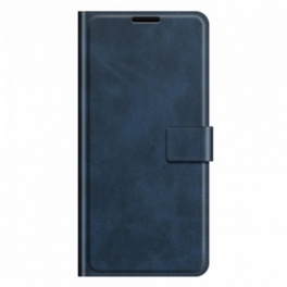 Folio-fodral Oppo Reno 6 5G Slimmad Extrem Lädereffekt