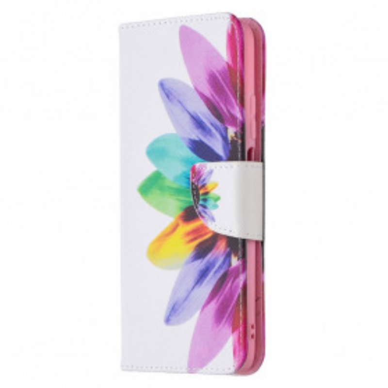Fodral Poco M3 Akvarell Blomma