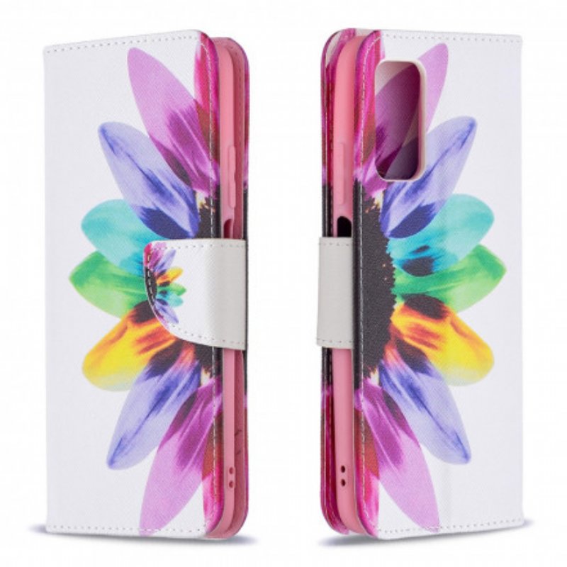Fodral Poco M3 Akvarell Blomma
