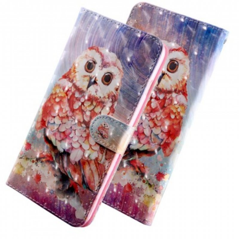 Folio-fodral Samsung Galaxy A50 Uggla Målaren