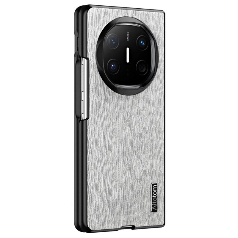 Skal Huawei Mate X6 Telefonfodral Trästruktur