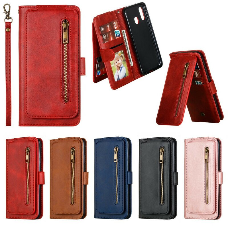 Fodral Samsung Galaxy A20e Med Kedjar Lanyard-föreställningar