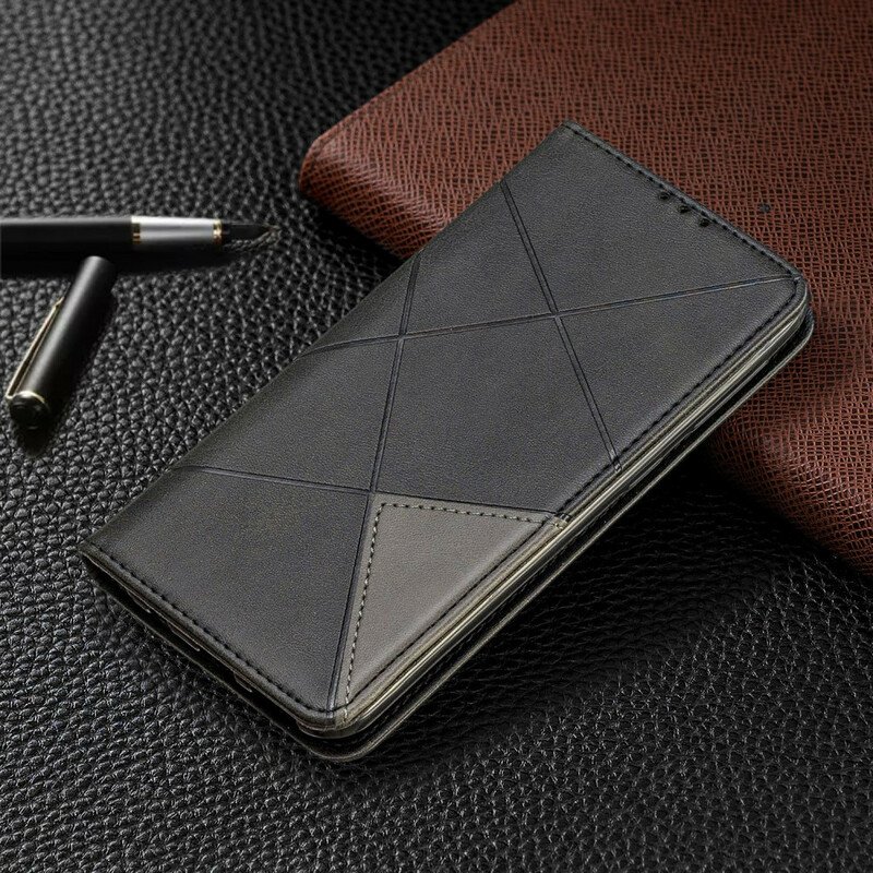 Folio-fodral Samsung Galaxy A20e Läderfodral Artist Stil