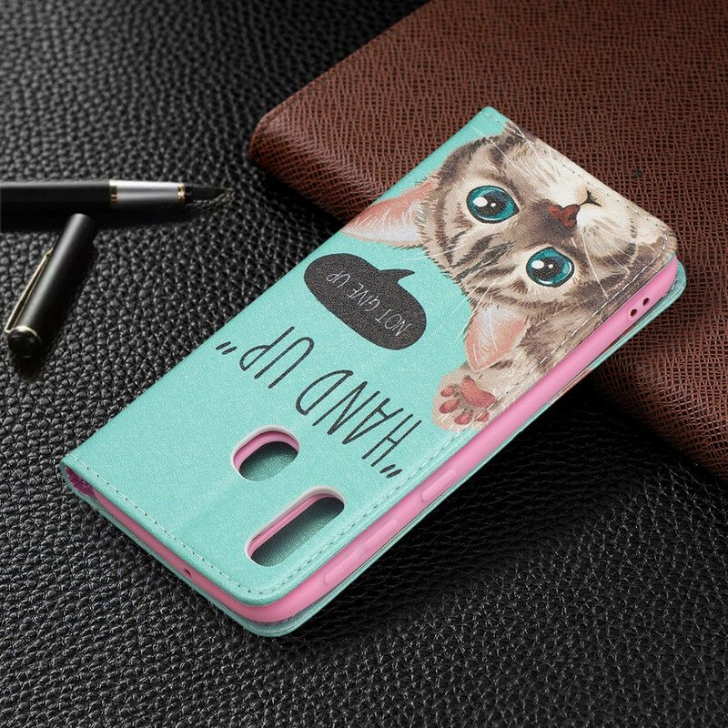 Folio-fodral Samsung Galaxy A20e Läderfodral Hand-up