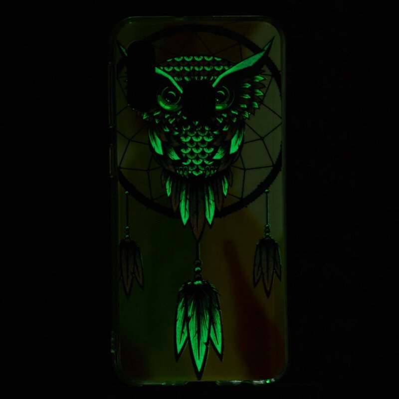 Skal Samsung Galaxy A20e Fluorescerande Owl Dream Catcher