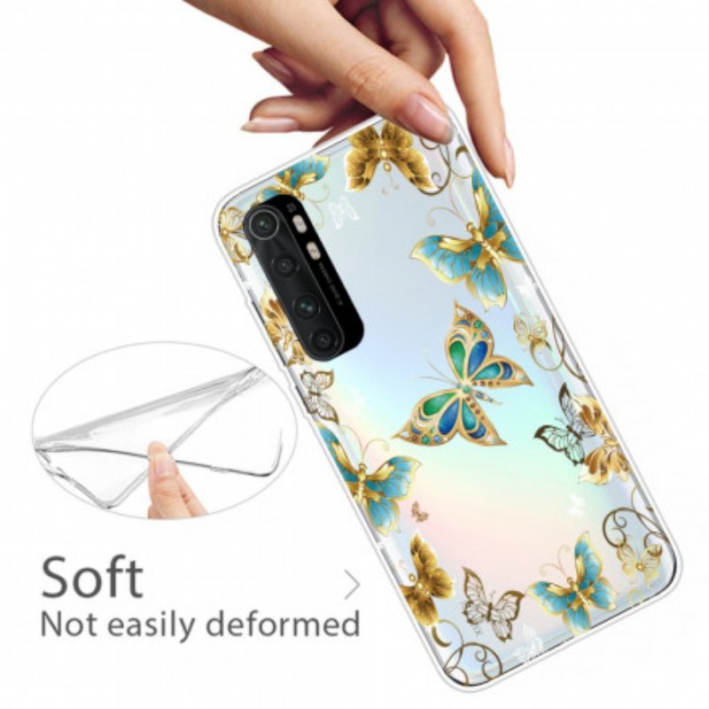 Skal Xiaomi Mi Note 10 Lite Flykt Av Fjärilar