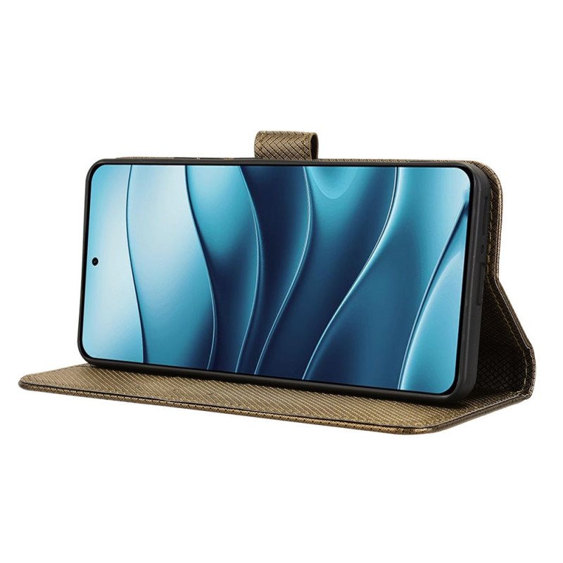 Fodral Xiaomi Redmi Note 14 5g Diamanttextur