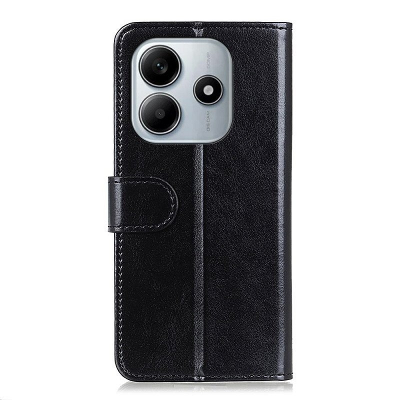 Fodral Xiaomi Redmi Note 14 5g Lackkonstläder