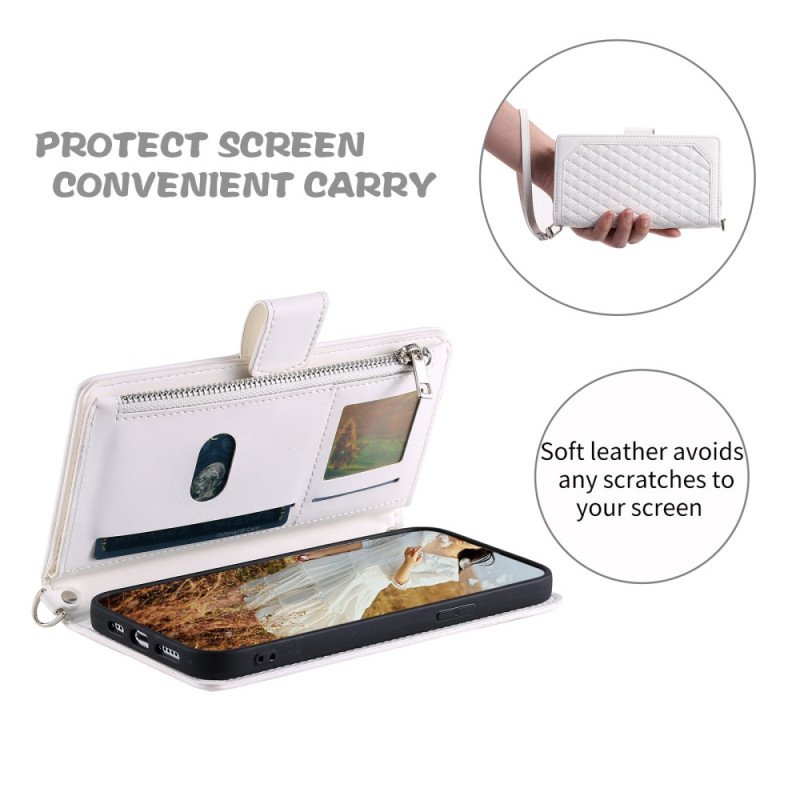 Fodral Xiaomi Redmi Note 14 5g Plånbok Quiltad