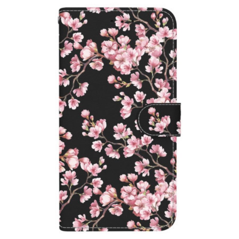 Fodral Xiaomi Redmi Note 14 5g Plommonblommor