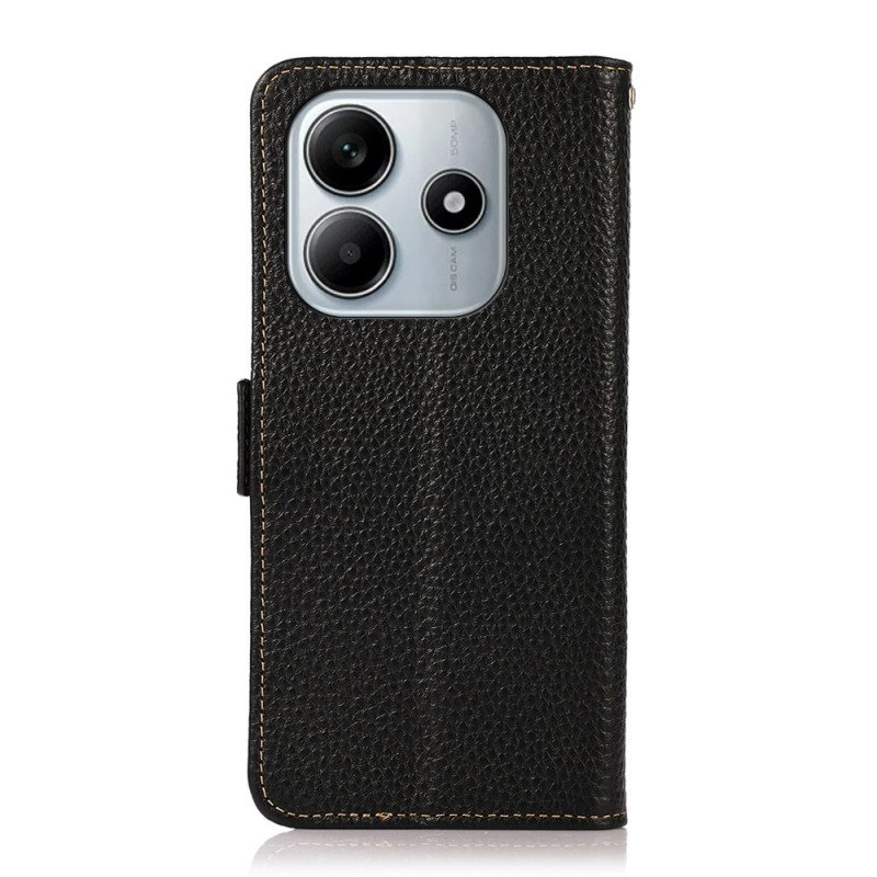 Fodral Xiaomi Redmi Note 14 5g Rfid-plånbok Khazneh