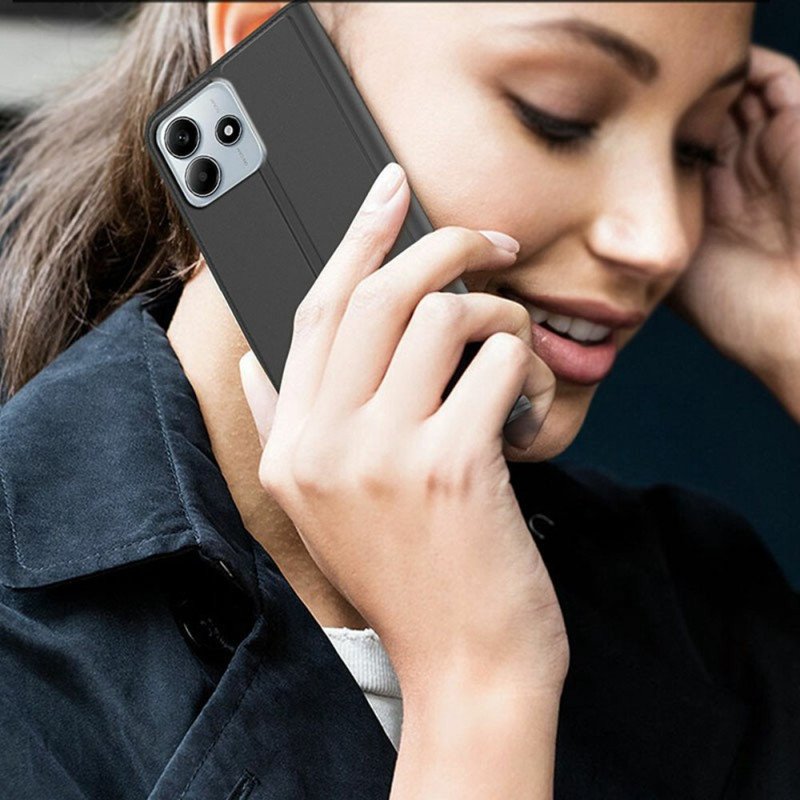 Folio-fodral Xiaomi Redmi Note 14 5g Korthållare Och Stativ