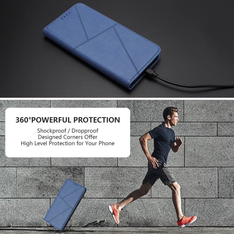 Folio-fodral Xiaomi Redmi Note 14 5g Linjer