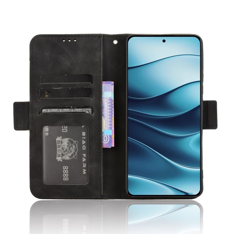 Läderfodral Xiaomi Redmi Note 14 5g Telefonfodral Flera Kort