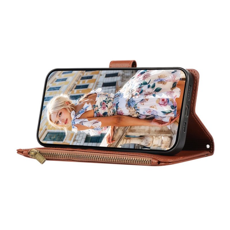 Läderfodral Xiaomi Redmi Note 14 5g Telefonfodral Plånbok