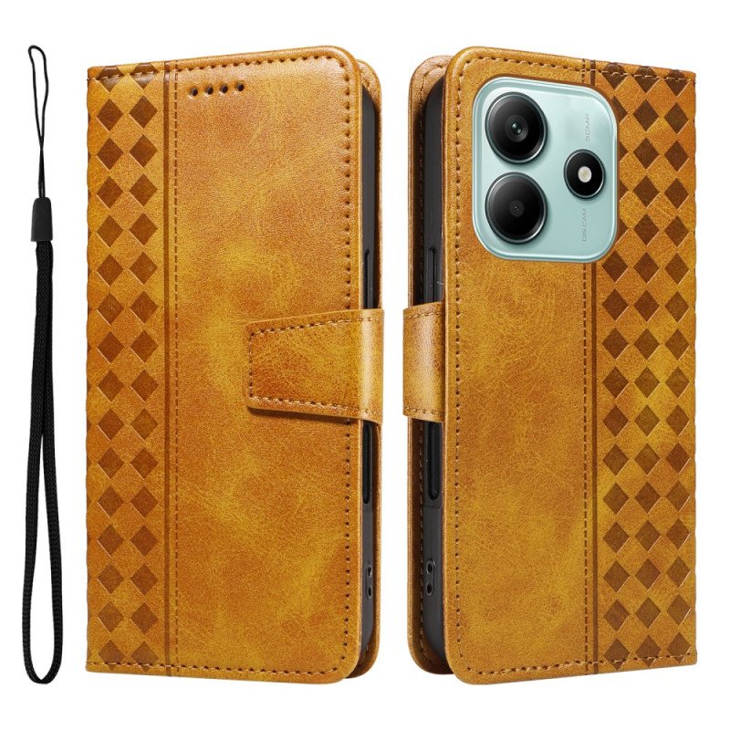 Läderskal Fodral Xiaomi Redmi Note 14 5g Elegant