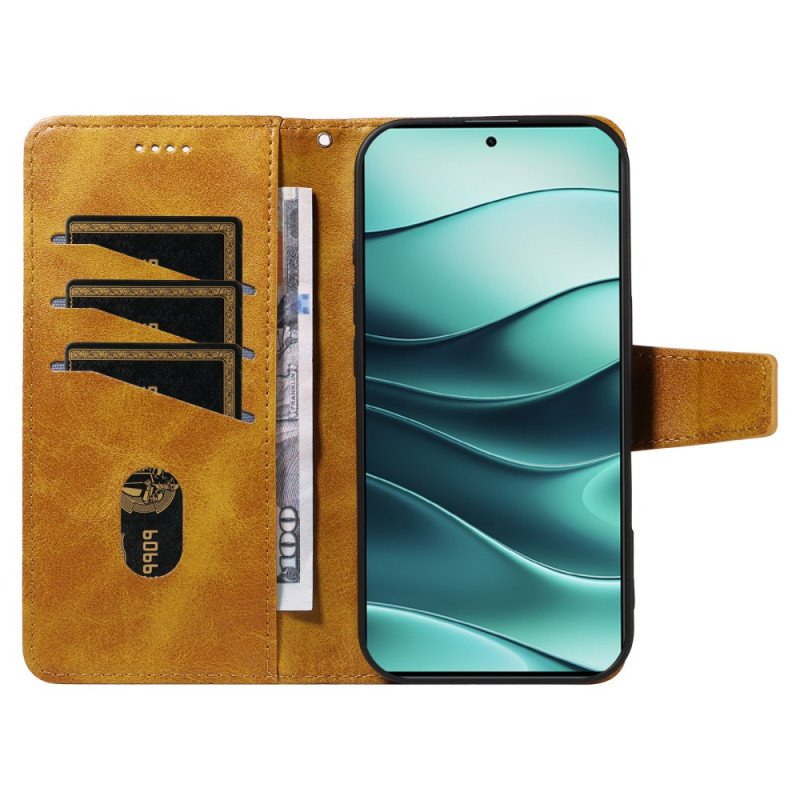 Läderskal Fodral Xiaomi Redmi Note 14 5g Elegant