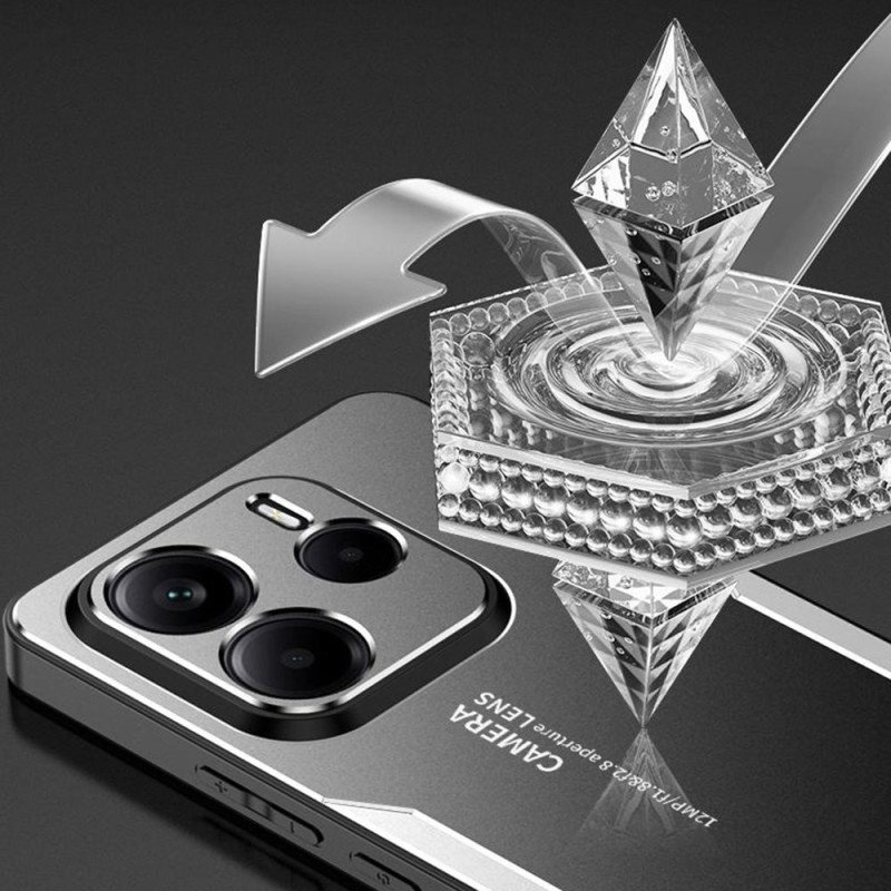 Skal För Xiaomi Redmi Note 14 5g Metallisk Effekt