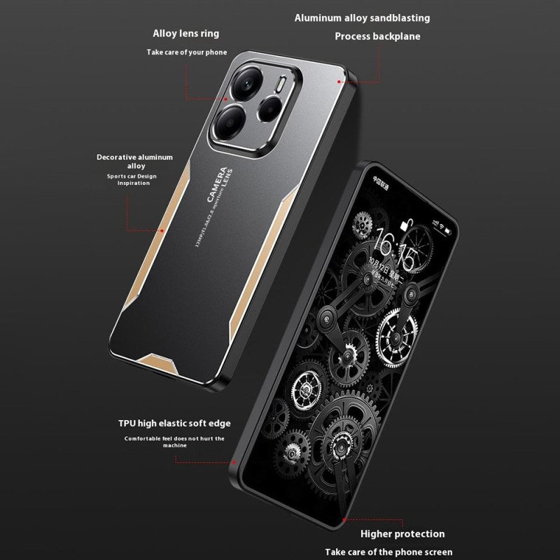 Skal För Xiaomi Redmi Note 14 5g Metallisk Effekt