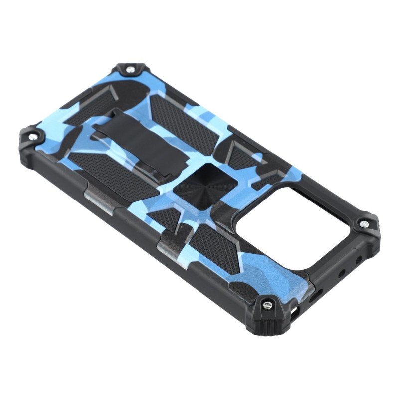 Skal För Xiaomi Redmi Note 14 5g Robust Med Integrerat Stativ Kamouflage