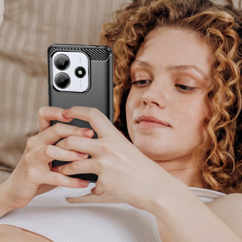 Skal Xiaomi Redmi Note 14 5g Borstad Kolfiber