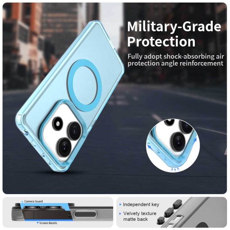 Skal Xiaomi Redmi Note 14 5g Magsafe-kompatibel Frostad