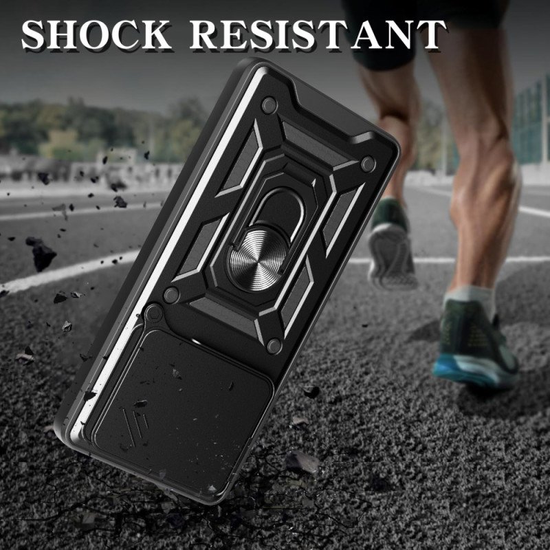 Skal Xiaomi Redmi Note 14 5g Skjutbart Kameraskydd Och Stativ