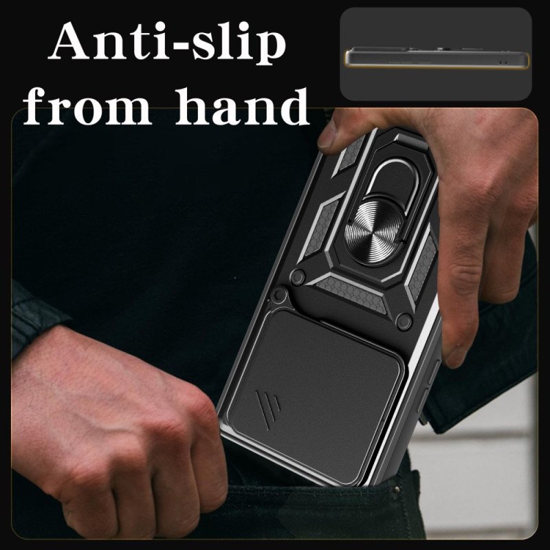 Skal Xiaomi Redmi Note 14 5g Skjutbart Kameraskydd Och Stativ