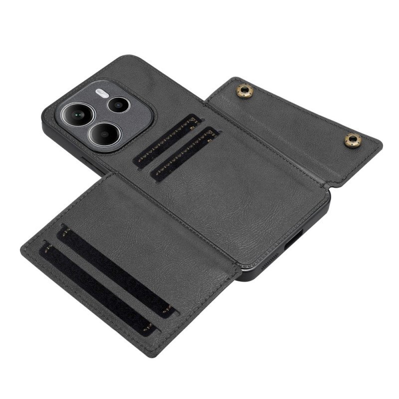 Skal Xiaomi Redmi Note 14 5g Telefonfodral Korthållare Och Stativ