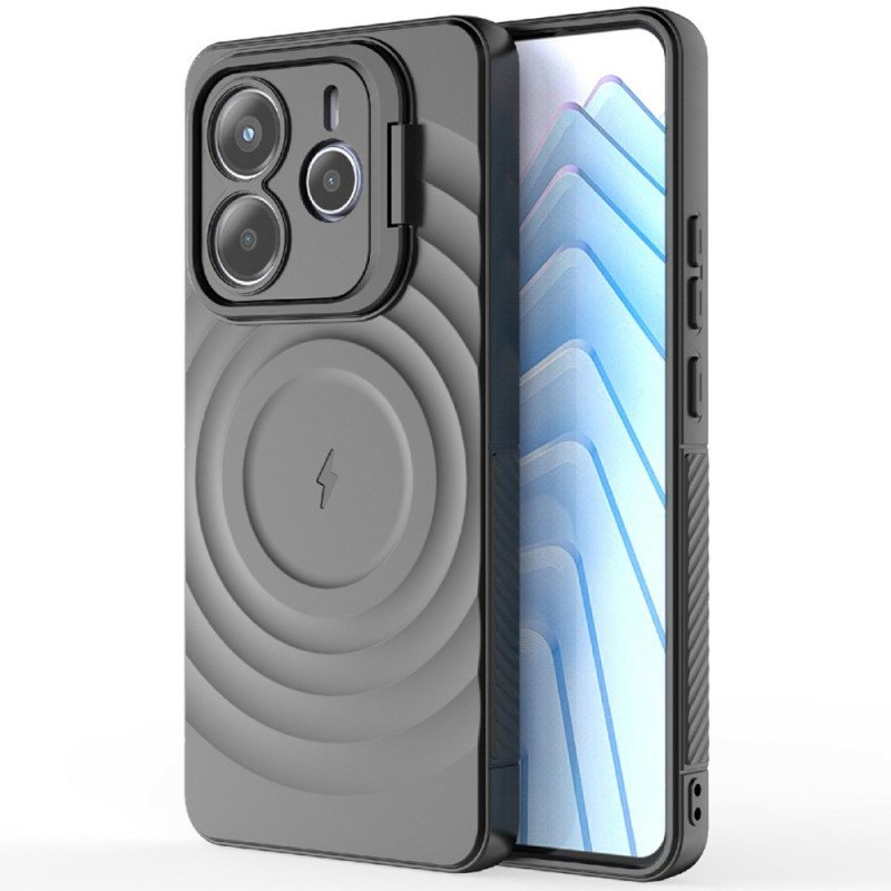 Skal Xiaomi Redmi Note 14 5g Telefonfodral Magsafe-kompatibel Med Vågig Design