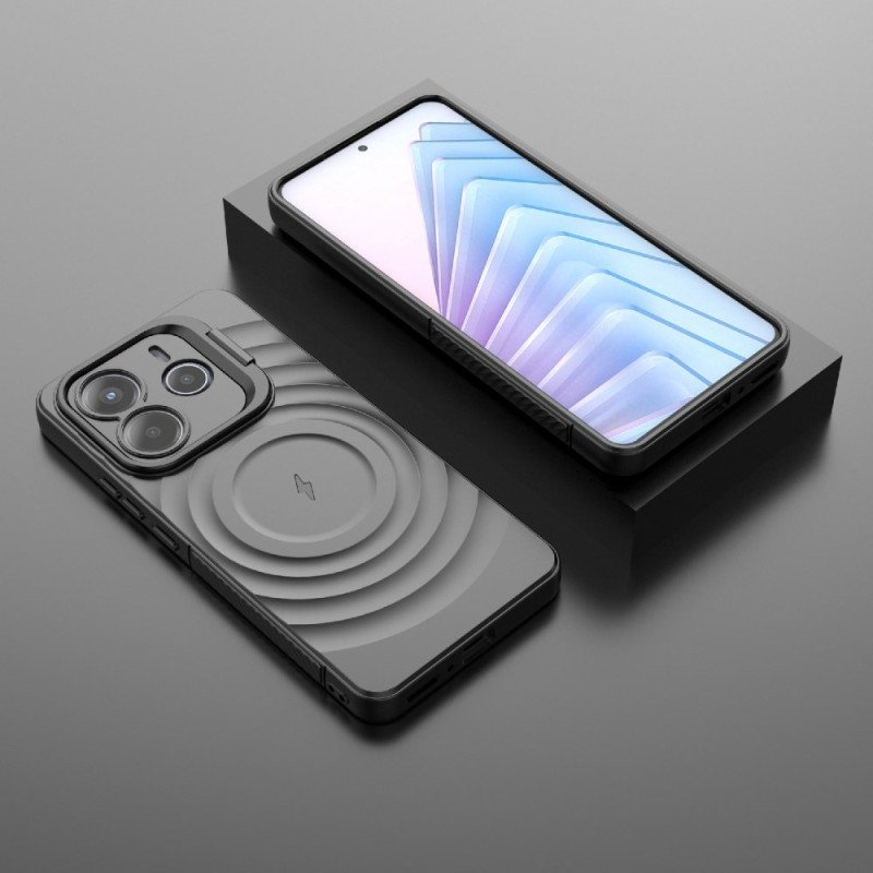 Skal Xiaomi Redmi Note 14 5g Telefonfodral Magsafe-kompatibel Med Vågig Design