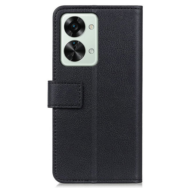 Folio-fodral OnePlus Nord 2T 5G Klassisk