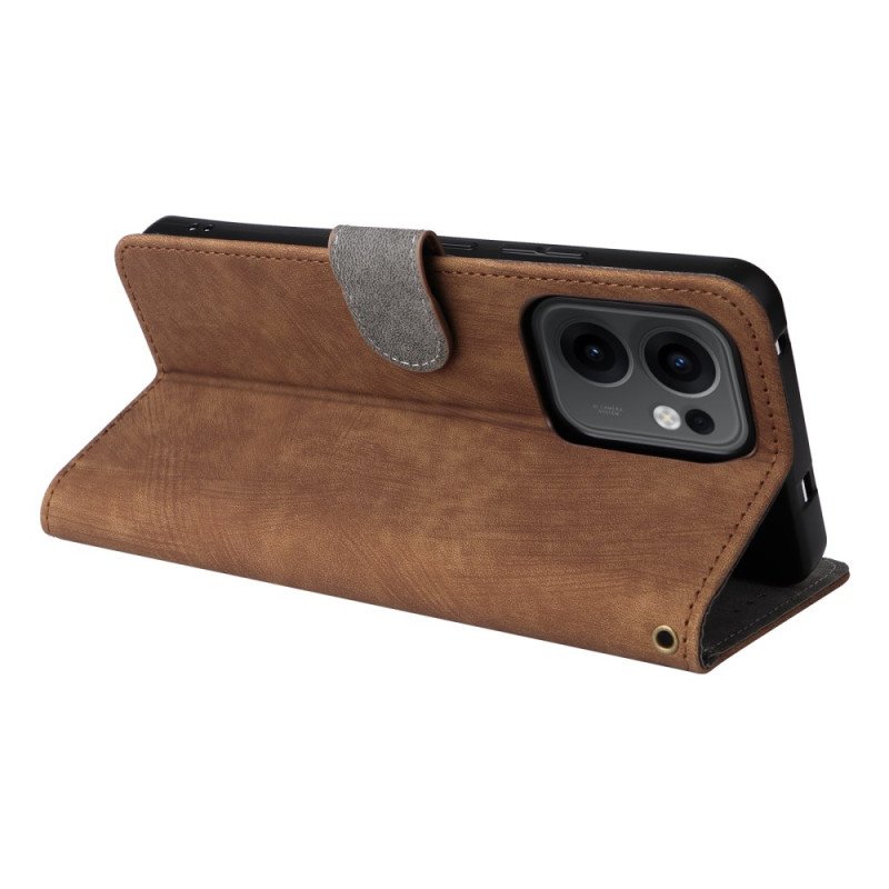 Fodral Oppo Reno 13f 4g / 5g / 13 Fs 5g Rfid-plånboksrem