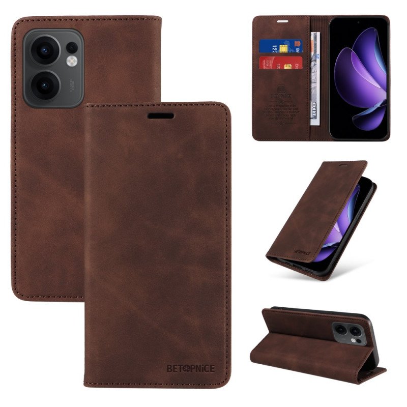 Folio-fodral För Oppo Reno 13f 4g / 5g / 13 Fs 5g Anti-rfid-teknik Betopnice